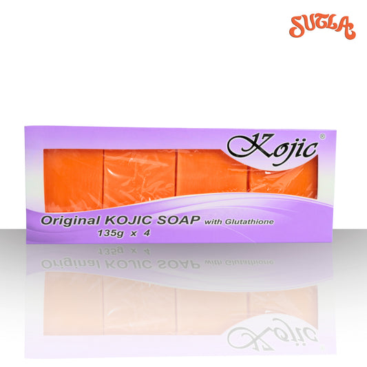 SUTLA ORIGINAL KOJIC SOAP WITH GLUTATHIONE 4S 135G