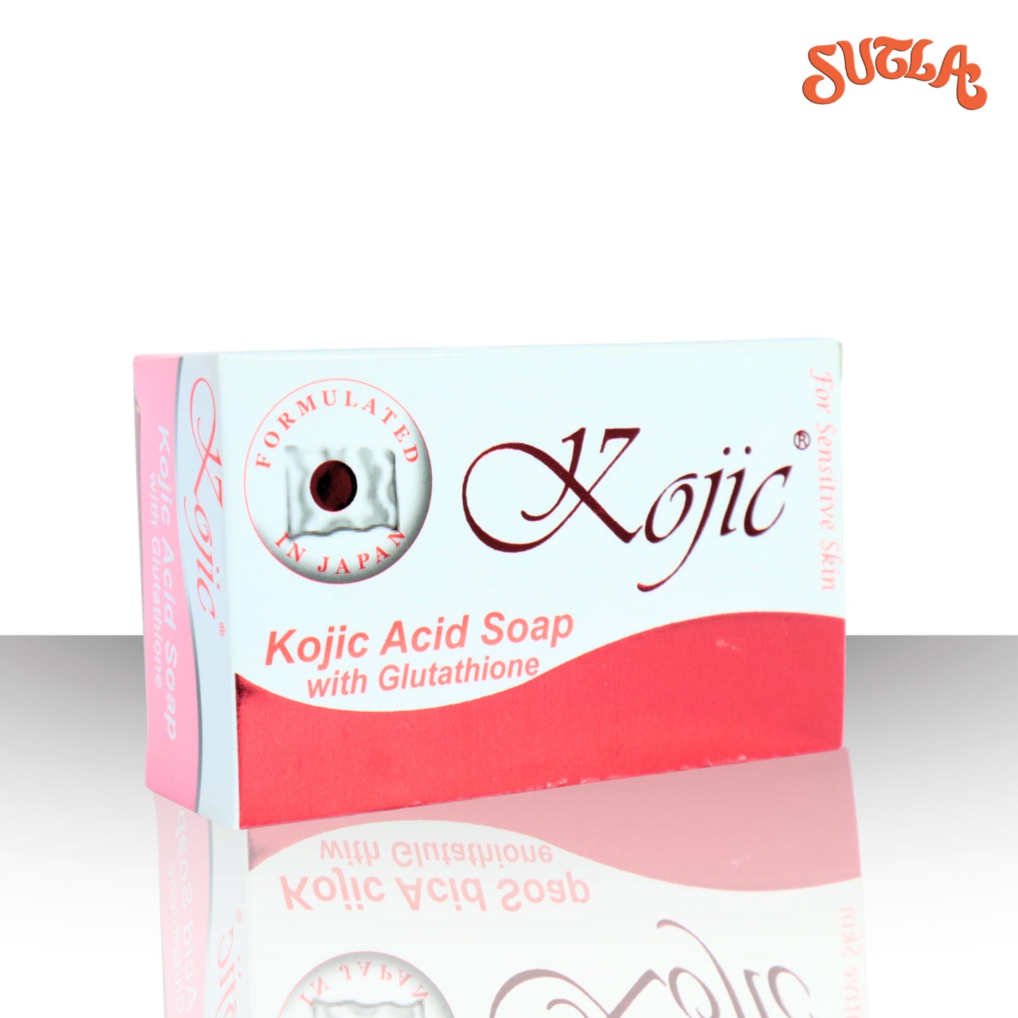KOJIC ACID WITH GLUTATHIONE SOAP 140G