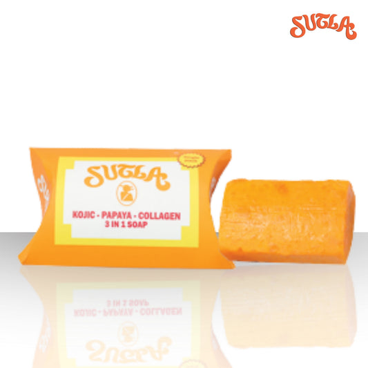 SUTLA KOJIC PAPAYA COLLAGEN 3 IN 1 SOAP 70G